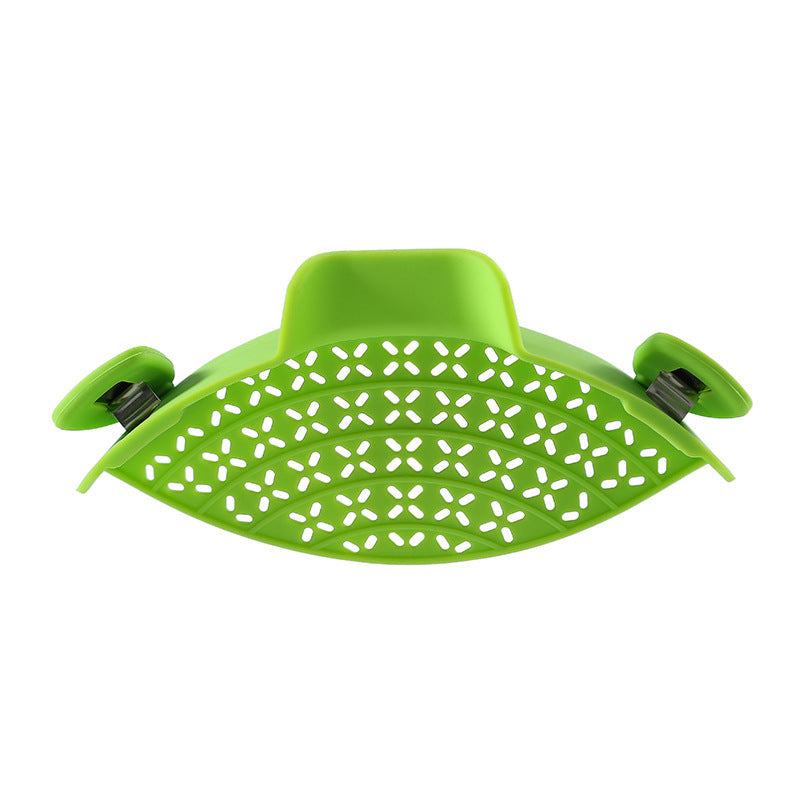 Silicone Pot Strainer Clip – Universal Pan Drain Stopper