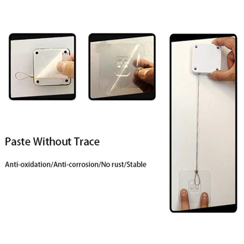Automatic Door Closer – Punch-Free Self-Closing Door Device