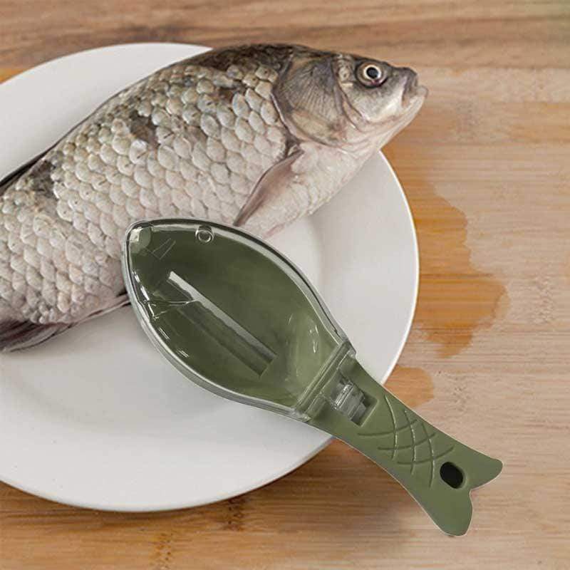 Fish Scaler Brush – Quick Fish Skin Scraper Kitchen Tool