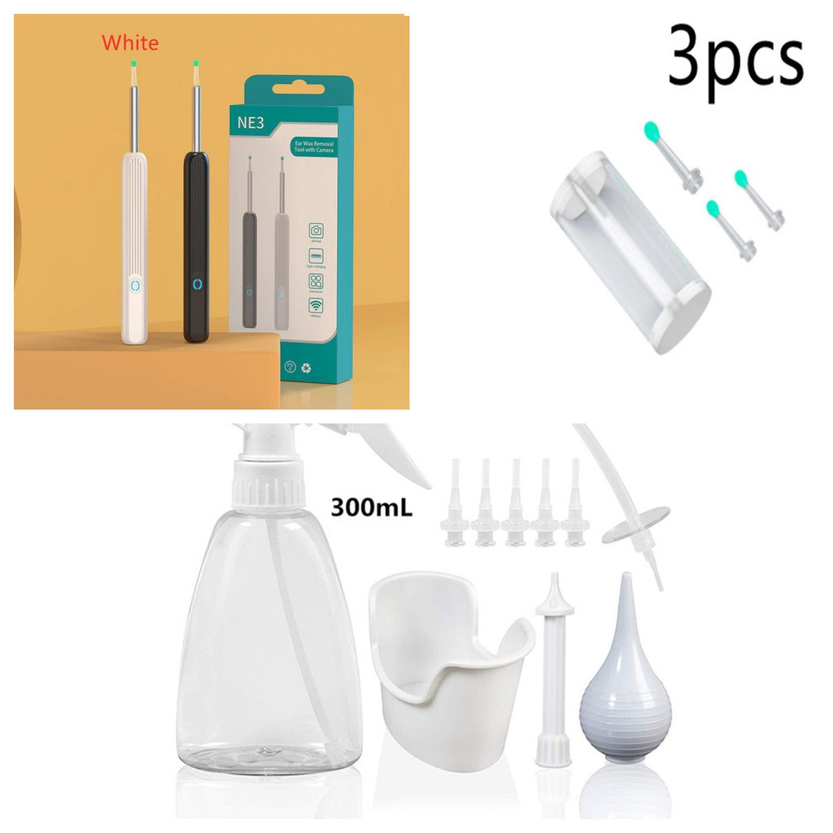 Wireless Ear Cleaner Camera – Otoscope Ear Wax Removal Tool
