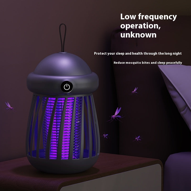 Electric Mosquito Killer Lamp – Silent USB Insect Trap