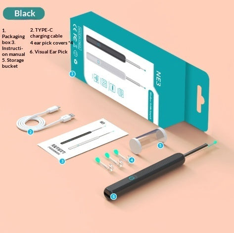 Wireless Ear Cleaner Camera – Otoscope Ear Wax Removal Tool