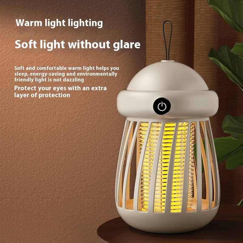 Electric Mosquito Killer Lamp – Silent USB Insect Trap