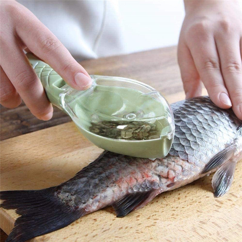 Fish Scaler Brush – Quick Fish Skin Scraper Kitchen Tool