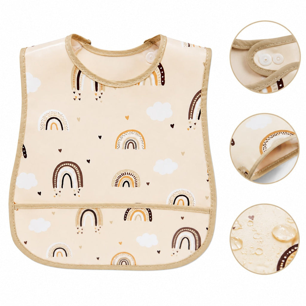 Waterproof Baby Bib – Wipe Clean Bib for Messy Meals