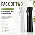 2-Pack Continuous Mist Spray Bottles – Fine Mist Sprayer