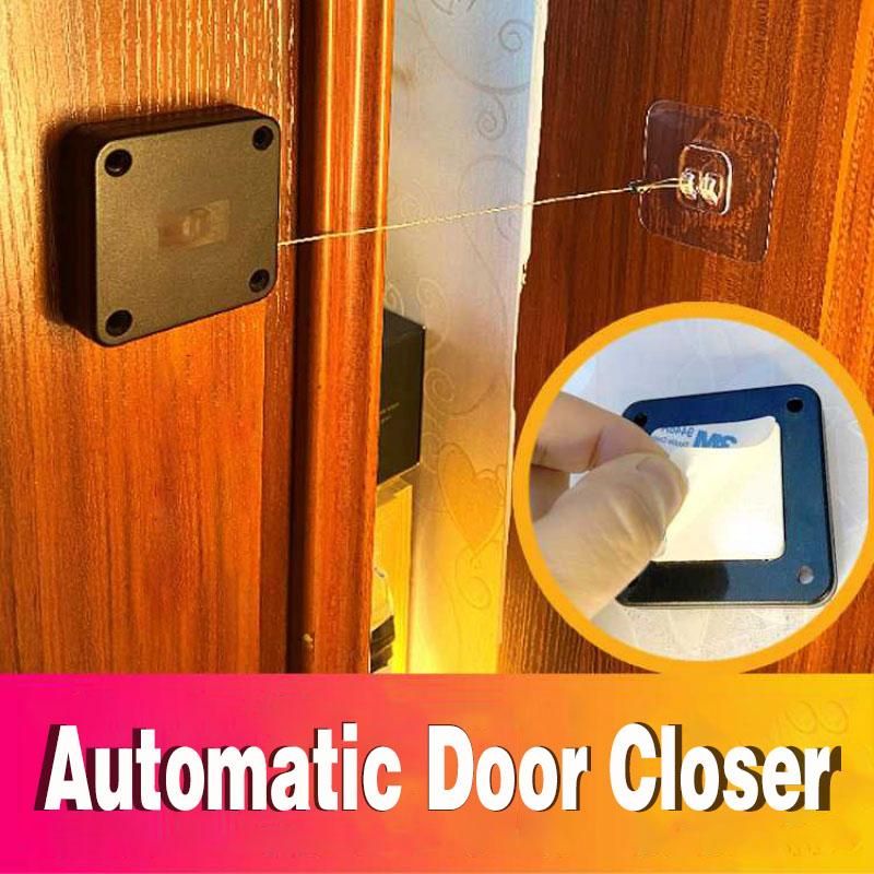 Automatic Door Closer – Punch-Free Self-Closing Door Device