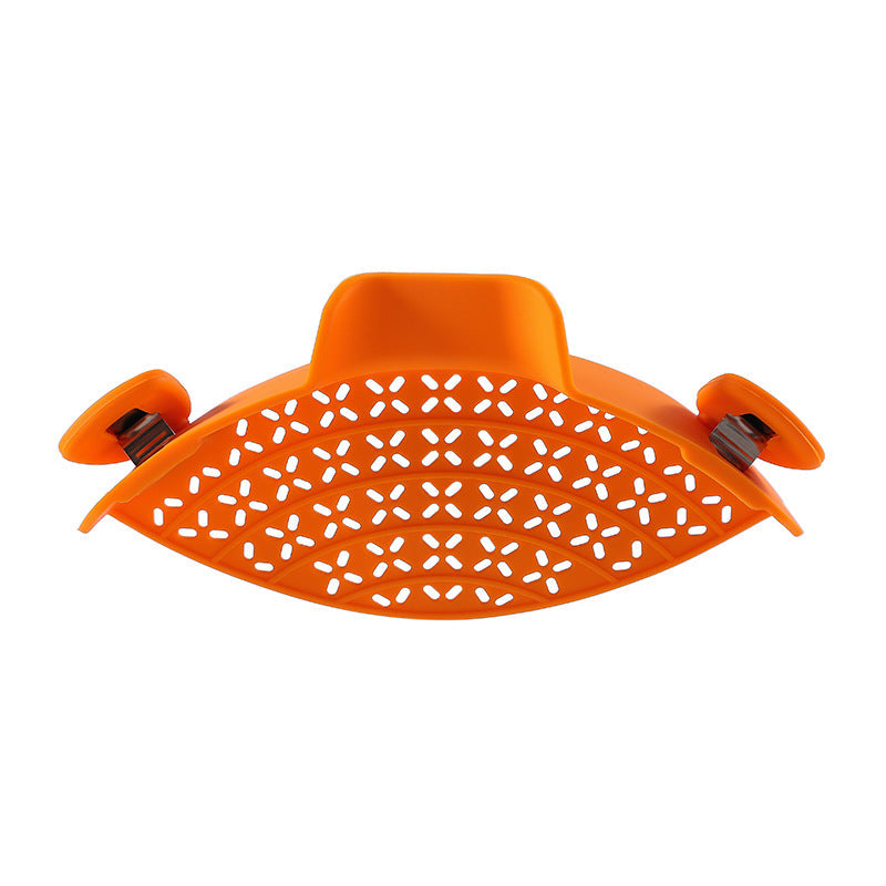 Silicone Pot Strainer Clip – Universal Pan Drain Stopper