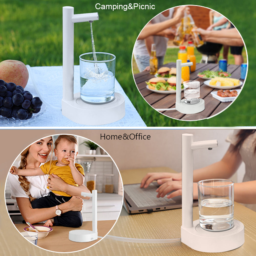 Automatic Electric Water Dispenser – Rechargeable Desk Pump