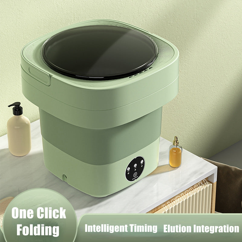 Portable Mini Washing Machine – Foldable with Spin Dry