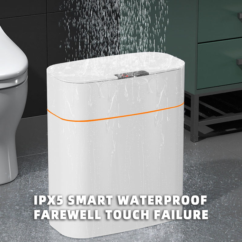 Smart Sensor Trash Can with Lid – Touchless Automatic Dustbin